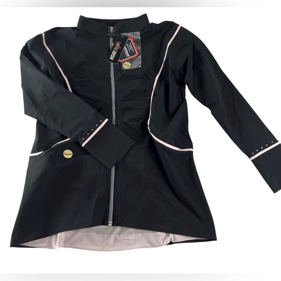 Swing Dish Jackets & Blazers - NWT Swing Dish Rosa Black & Pink Signature Jacket multiple sizes M L XL